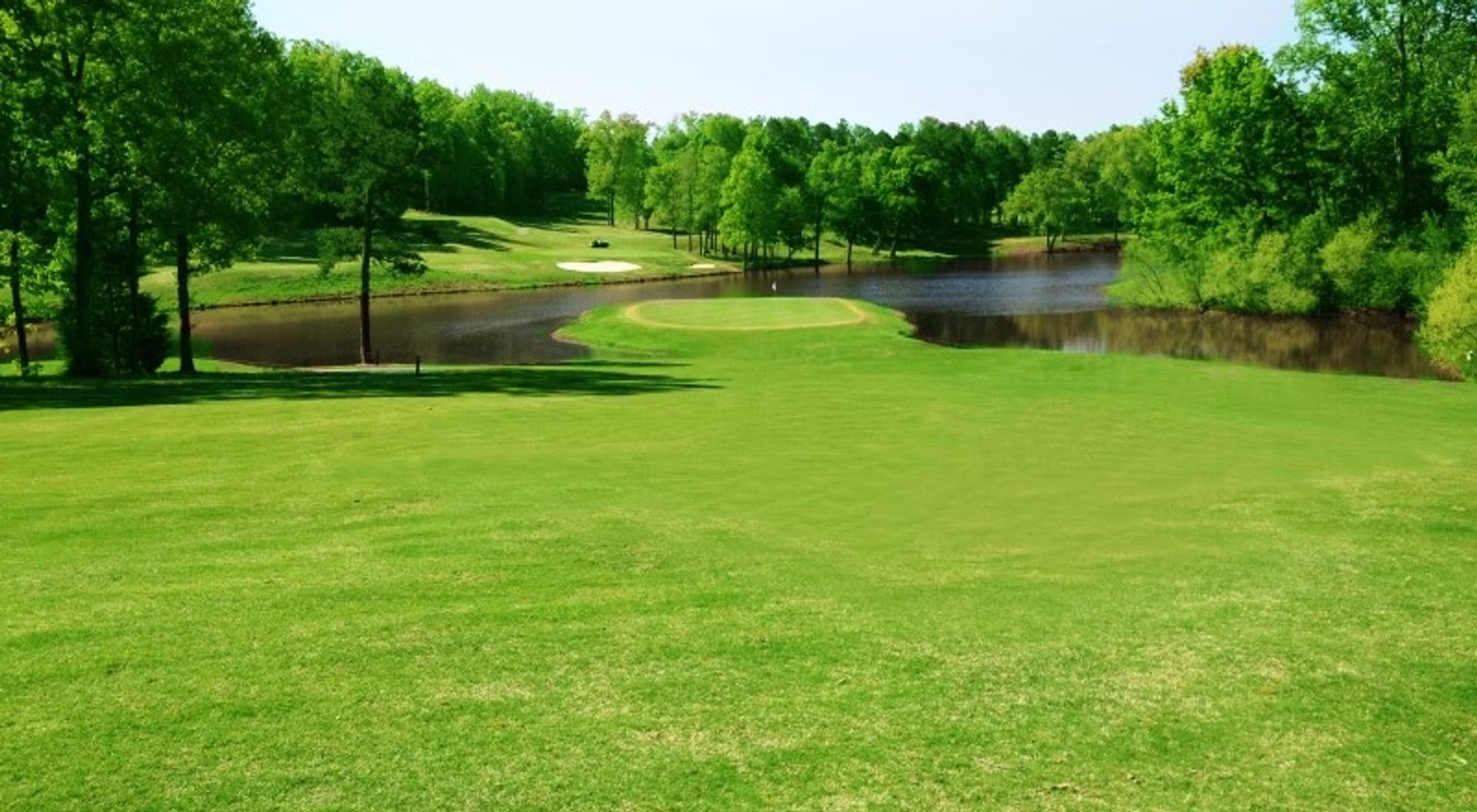 Golf course fairway